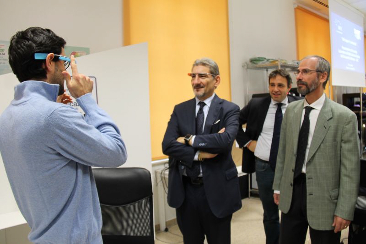 CASTELLANZA VARESE UNIVERSITA LIUC VISITA DELEGAZIONE REGIONE LOMBARDIA CON RAFFAELE CATTANEO