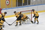 VARESE. HOCKEY IHL. HCMV VARESE HOCKEY-ALLEGHE HOCKEY NELLA FOTO SCHINA, BERTIN E MARINELLI