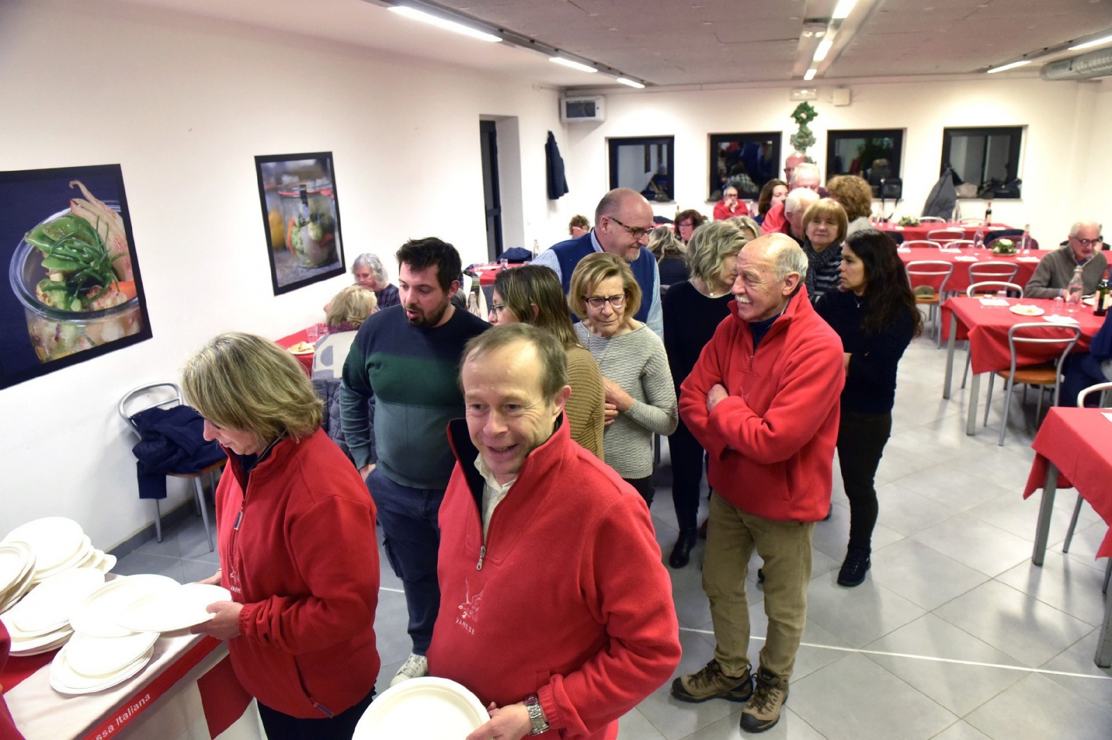 VARESE. CENA POLENTATA BENEFICA CROCE ROSSA ITALIANA C.R.I.