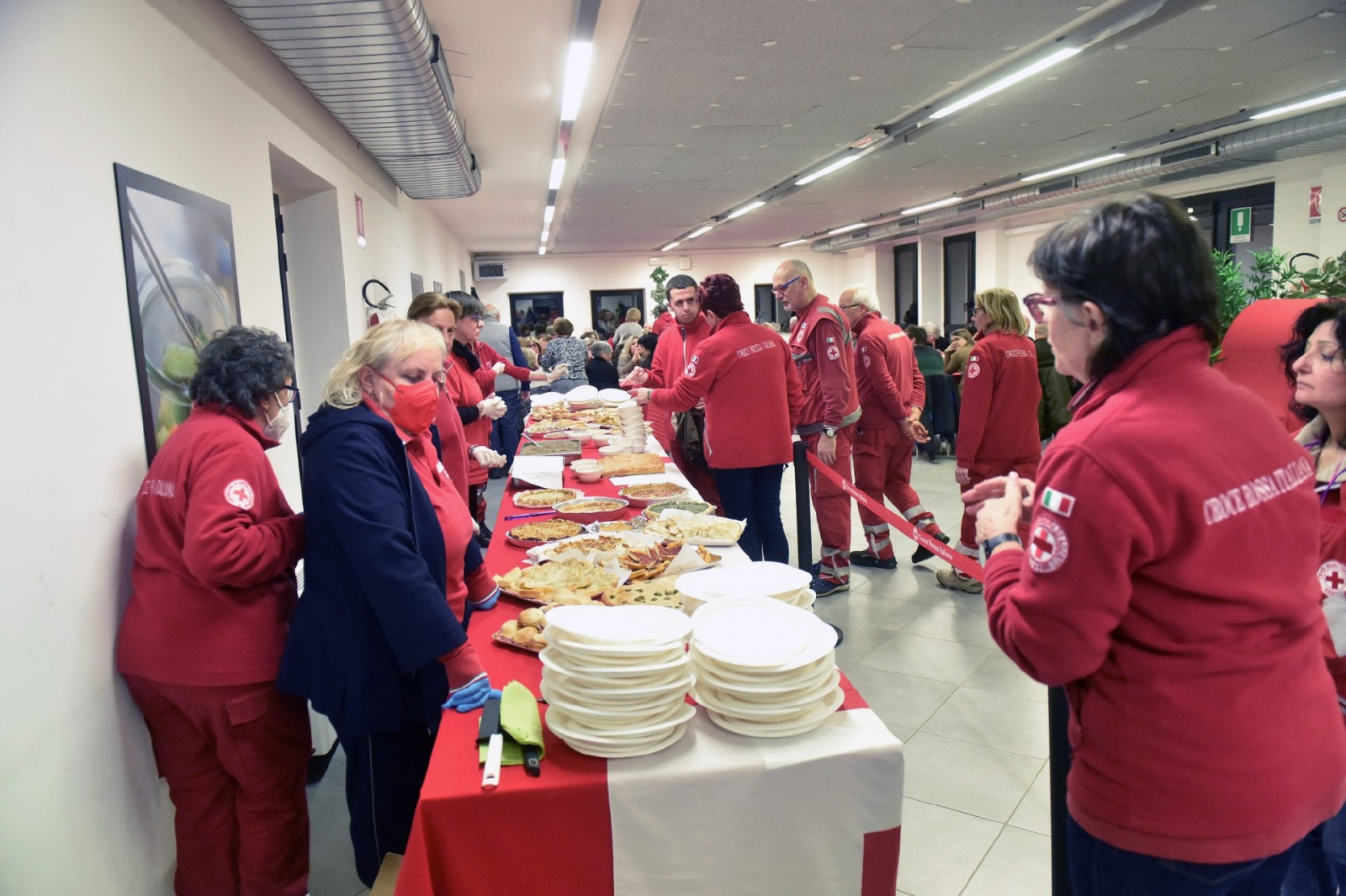 VARESE. CENA POLENTATA BENEFICA CROCE ROSSA ITALIANA C.R.I.