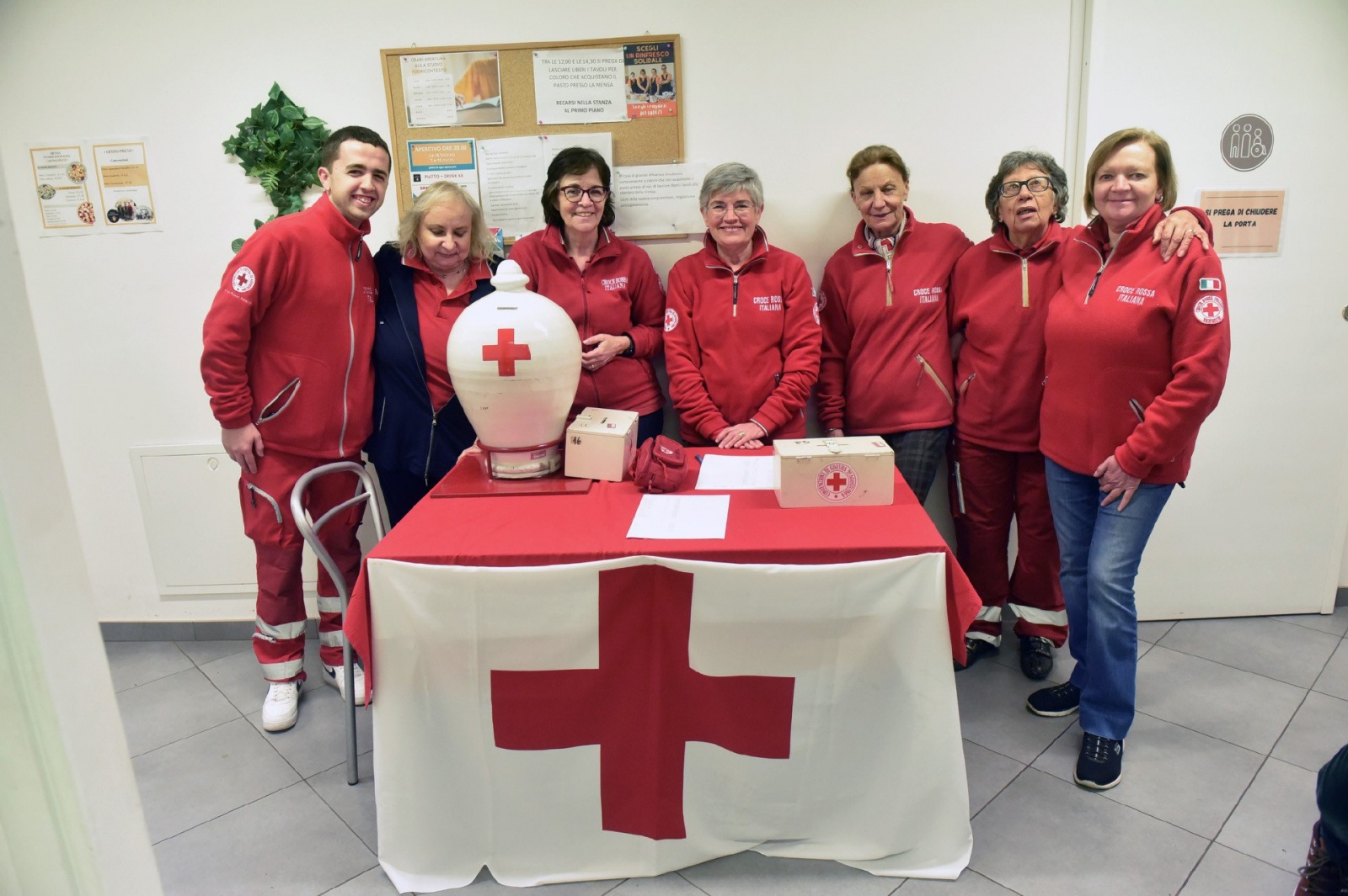 VARESE. CENA POLENTATA BENEFICA CROCE ROSSA ITALIANA C.R.I.