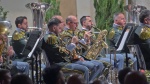 GAZZADA. CONCERTO BANDA MUSICALE GUARDIA DI FINANZA A VILLA CAGNOLA