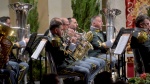 GAZZADA. CONCERTO BANDA MUSICALE GUARDIA DI FINANZA A VILLA CAGNOLA