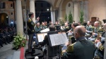 GAZZADA. CONCERTO BANDA MUSICALE GUARDIA DI FINANZA A VILLA CAGNOLA