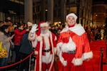 BUSTO ARSIZIO VIA CAVALLOTTI ACCENSIONE ALBERO DI NATALE SFILATA DI NATALE