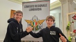 Fratelli Pietro e Edoardo Riganti di Caronno Varesini campioni regionali minicross 