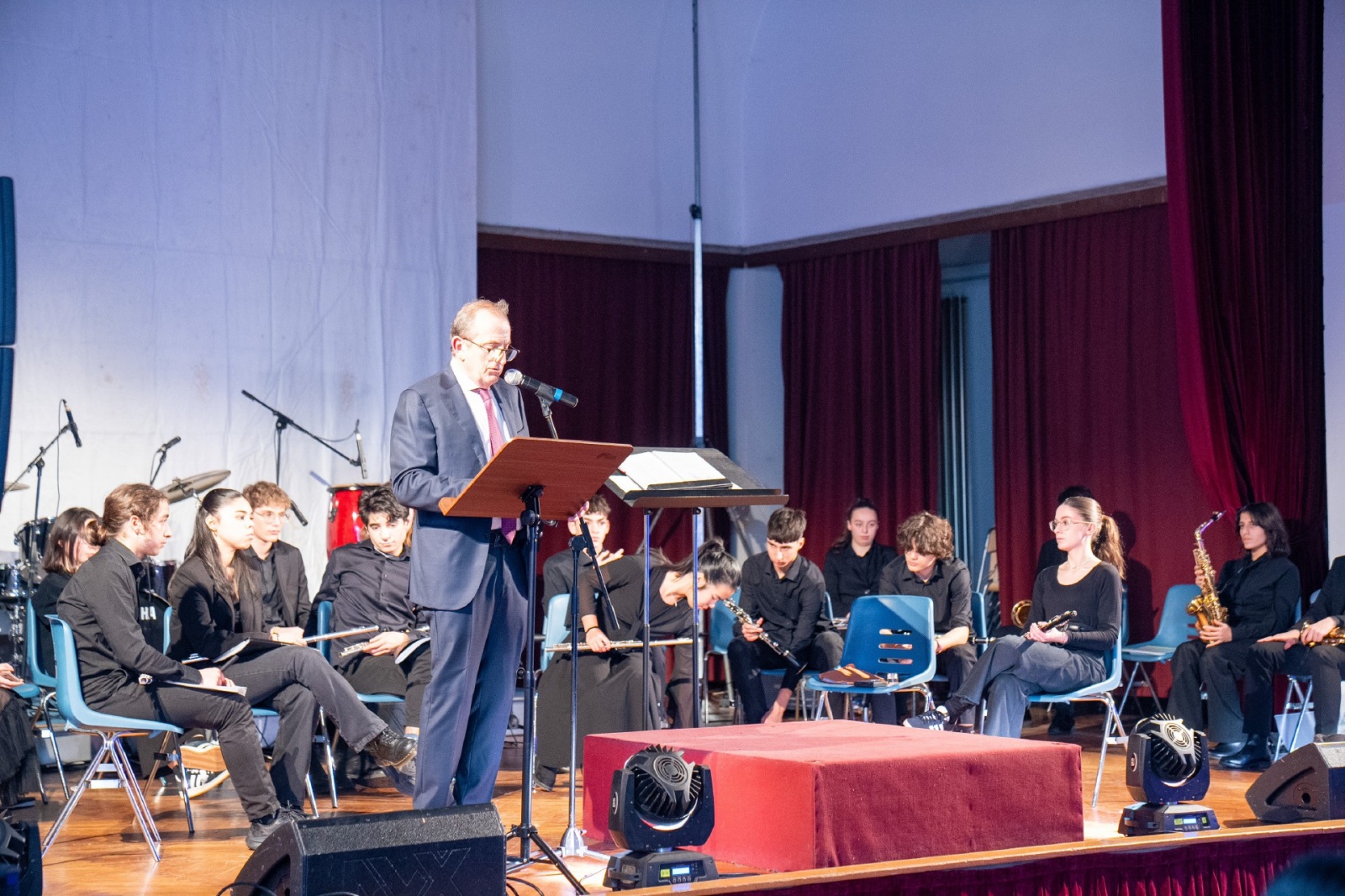 BUSTO ARSIZIO SALA PRO BUSTO DINNER MEETING IN FOTO SINDACO EMANUELE ANTONELLI