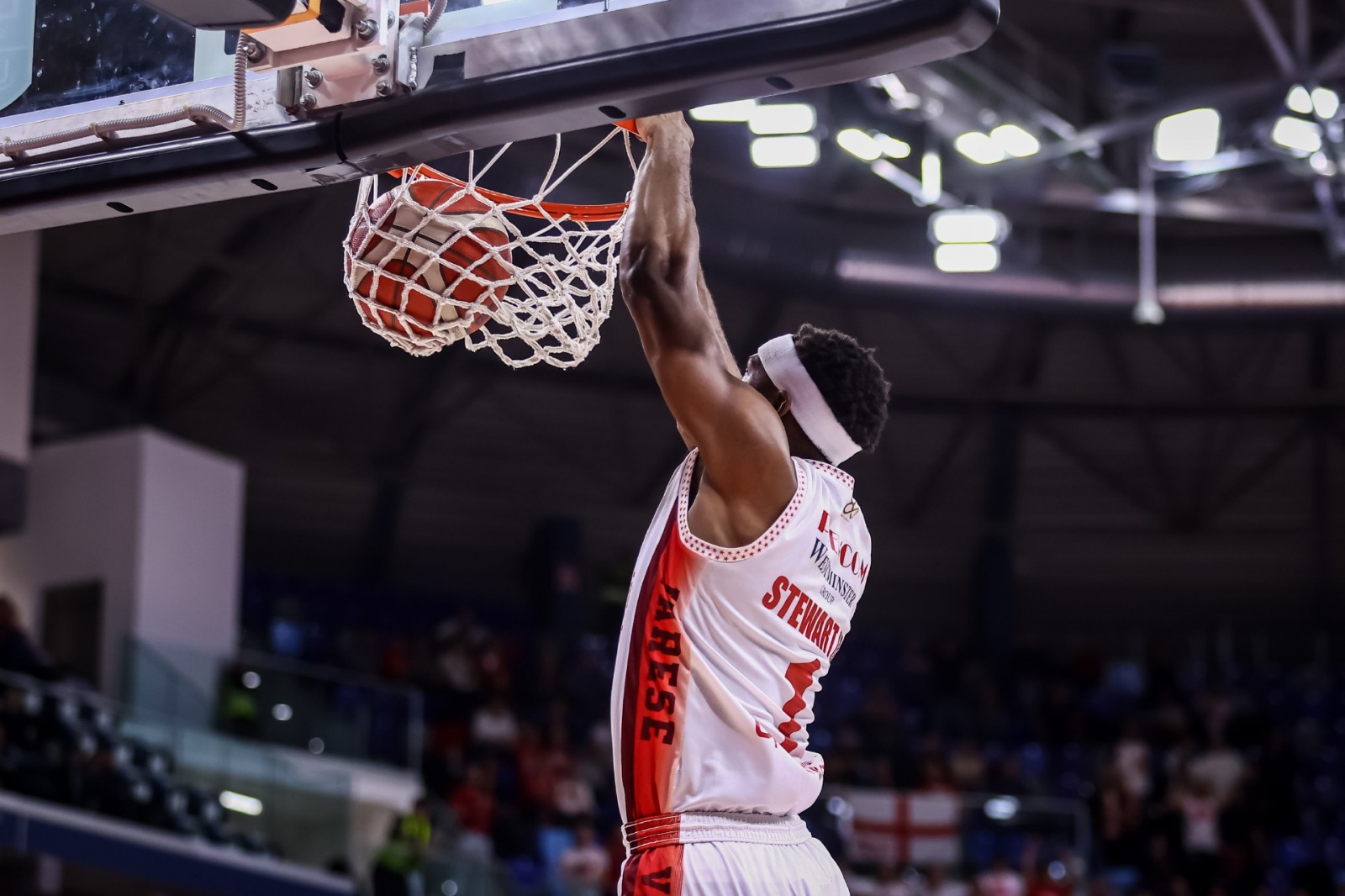 Carlos Jr Stewart EA7 Emporio Armani Milano - Openjobmetis Varese Legabasket Serie A Unipol 2025/2026 17a giornata Milano, 26/01/2025 Foto Susanna Arioli / Ciamillo-Castoria