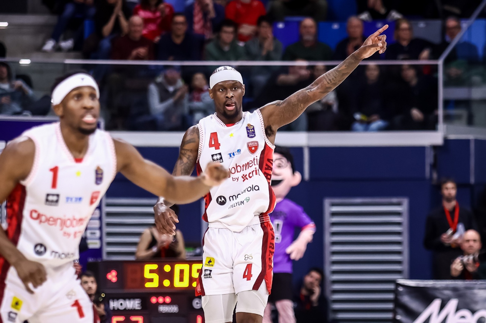 Tazé Moore EA7 Emporio Armani Milano - Openjobmetis Varese Legabasket Serie A Unipol 2025/2026 17a giornata Milano, 26/01/2025 Foto Susanna Arioli / Ciamillo-Castoria