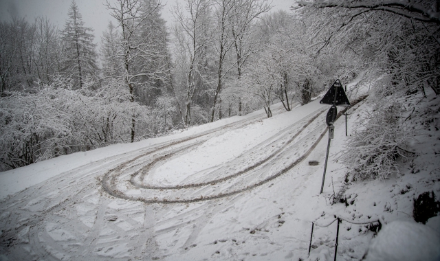 Varese, temperature giù: arriva la neve
