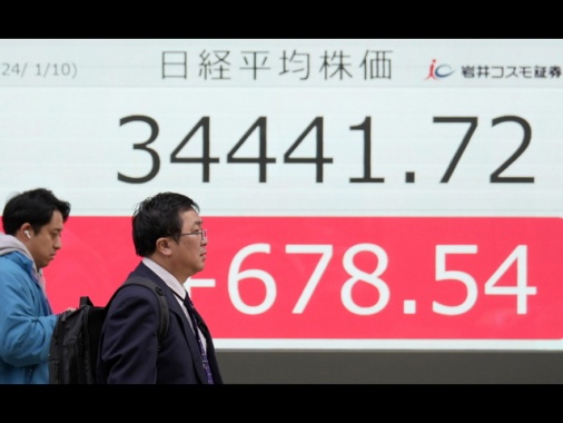 Borsa: Tokyo, apertura piatta (-0,06%)