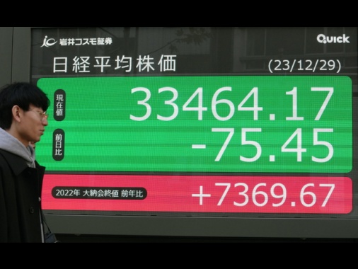 Borsa: Tokyo, apertura in lieve calo (-0,18%)