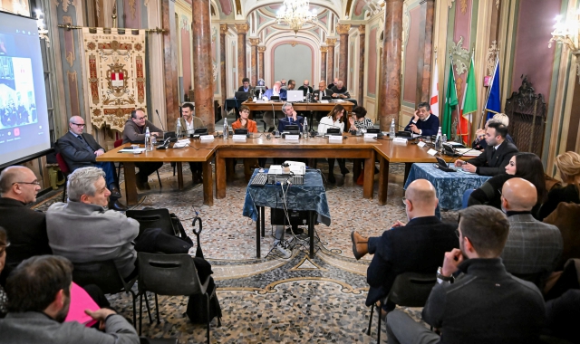 La seduta del Consiglio comunale di ieri sera (foto Agenzia Blitz)