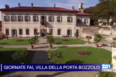 Villa Della Porta Bozzolo gioiello Fai: vetrina su Rai1