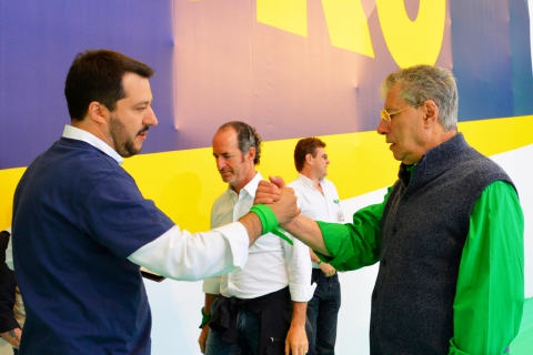 Da Bossi a Salvini: la Lega compie quarant’anni