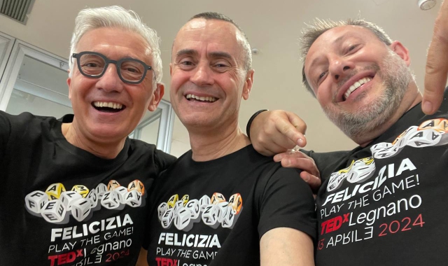 Fausto Turco, Filippo Poletti e Giancarlo Sabatti Fausti