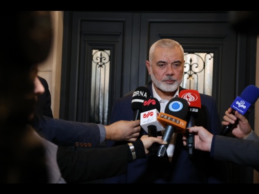 Haniyeh, 'la morte dei miei figli non influenzerà Hamas'