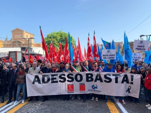 Strage Suviana: Cgil Bologna, questi sono morti di appalto