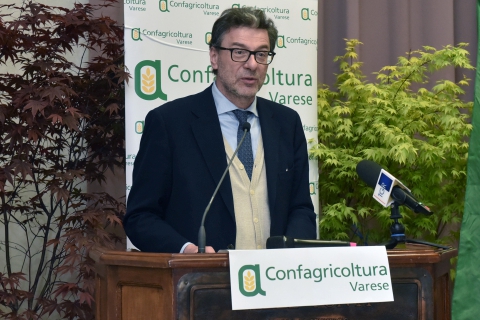 Giorgetti: «Agricoltura traino dell’economia italiana»