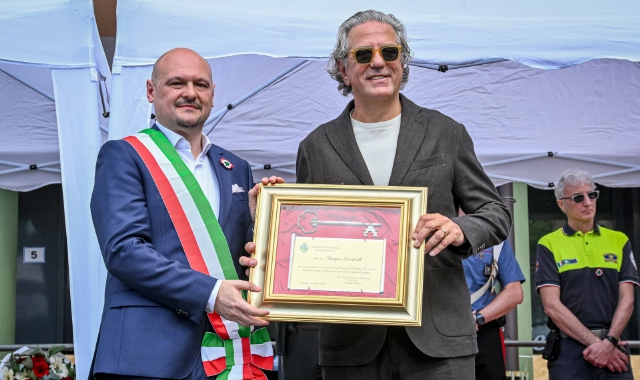 Vergiate ha premiato lo chef Locatelli