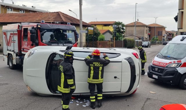 L’incidente a Cassano Magnago