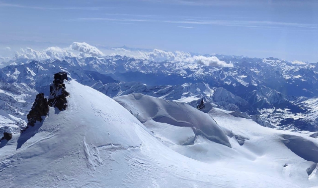 Alpinisti dispersi sul Monte Rosa: salvati al tramonto