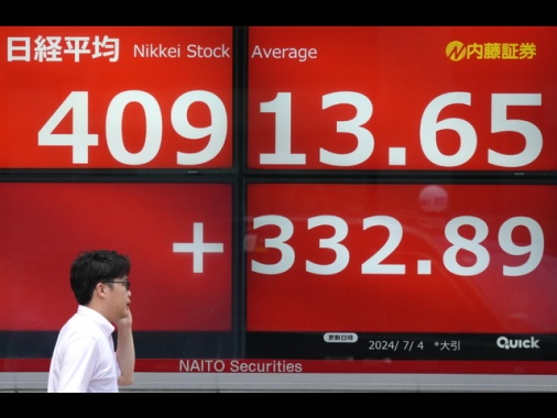 Borsa: Tokyo, apertura in rialzo (+0,45%)