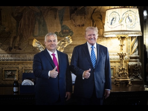 Orban, 'onore incontrare Trump, risolverà problema della pace'