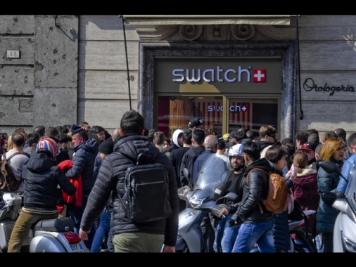 Scivolone di Swatch a Zurigo (-9,8%), semestre deludente