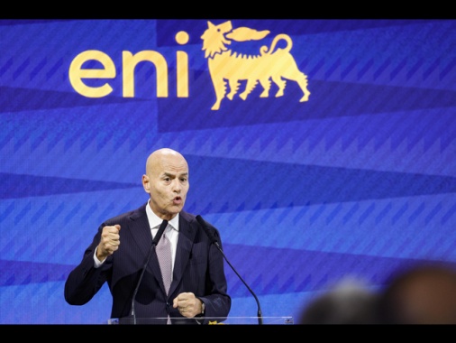 Descalzi (Eni), 'nel trimestre risultati oltre attese'