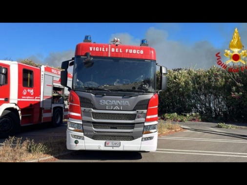 Incendio al poligono a Prato, due i morti