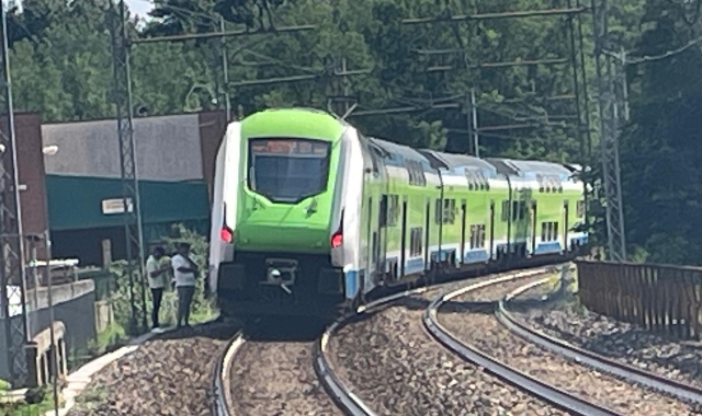 L’incidente è avvenuto nei pressi della stazione ferroviaria (foto Angelo Puricelli - Agenzia Blitz)