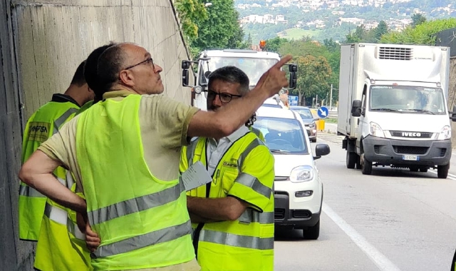 I controlli dei tecnici di Ansfisa