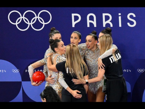 Parigi: Italia bronzo nella ginnastica ritmica a squadre