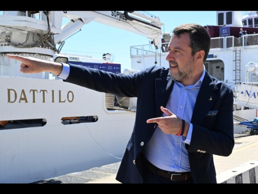 Salvini, 'entro l'anno cantierizzazione per ponte Stretto'