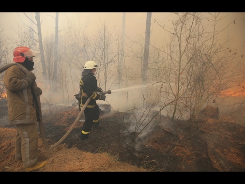 Incendio in zona esclusione Chernobyl, in fiamme 2.600 ettari