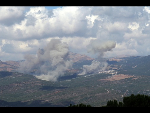 Idf, 'colpiti 150 obiettivi di Hezbollah in Libano'