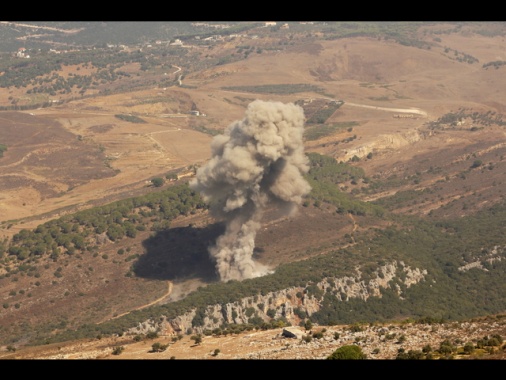 Idf, ieri sganciati 2.000 ordigni sul Libano