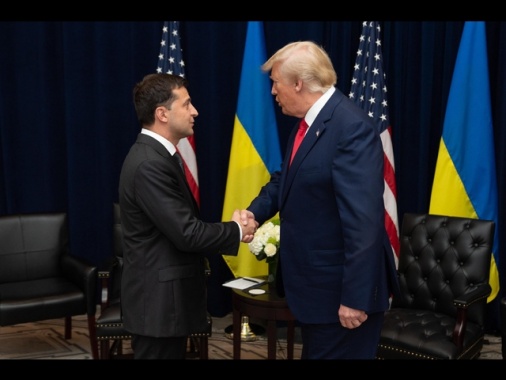 Zelensky, con Trump visione comune sullo stop alla guerra