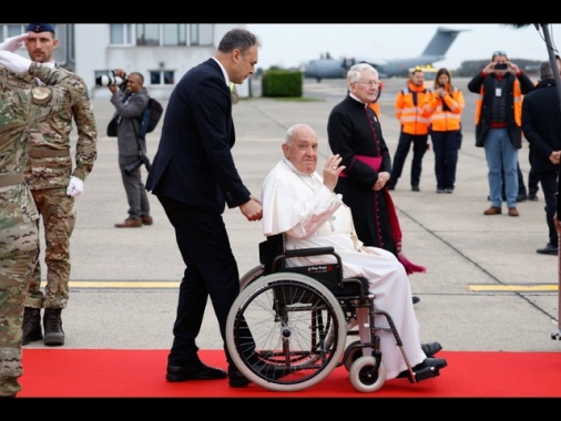 Papa Francesco è rientrato a Roma