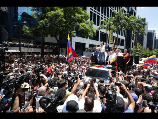 Machado, 'premio Havel ai venezuelani in lotta per la libertà'