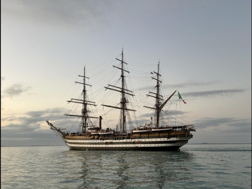 Amerigo Vespucci arriva a Darwin, 24/ma tappa del Tour mondiale