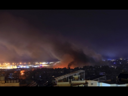 'Undici attacchi consecutivi su sud Beirut, la notte più dura'