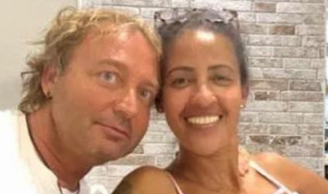 Fabio Ravasio con Adilma Pereira Carneiro