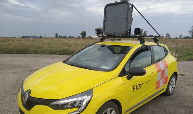 Una delle auto di Bird Control Italy