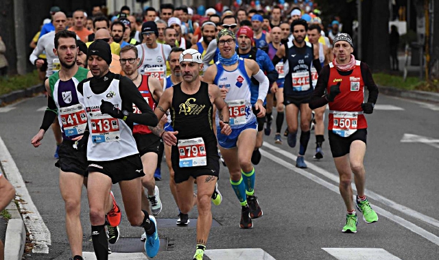 Una delle passate edizioni della Maratonina di Busto Arsizio