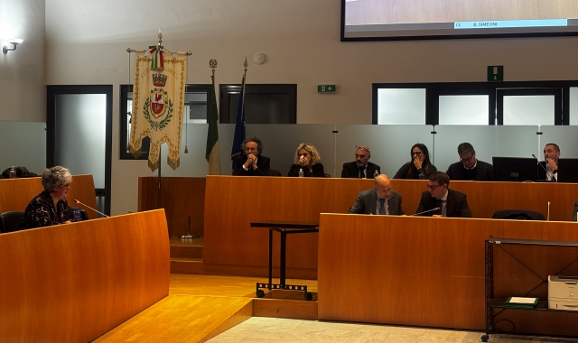 La seduta ieri sera, mercoledì 13 novembre, del Consiglio comunale di Gallarate