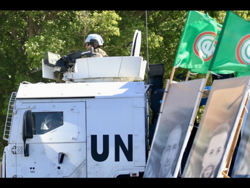 Unifil, sconosciuti hanno sparato 30 colpi contro base in Libano