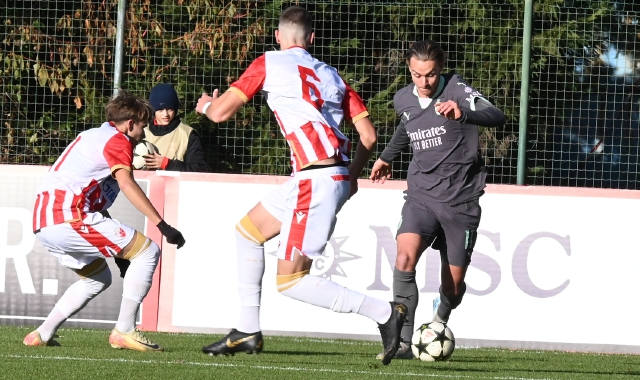 Ibrahimovic Jr. al Chinetti con il Milan contro la Stella Rossa nella Youth League (foto Blitz)