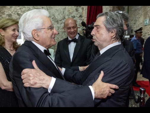 Senato, concerto di Natale con Muti alla presenza di Mattarella